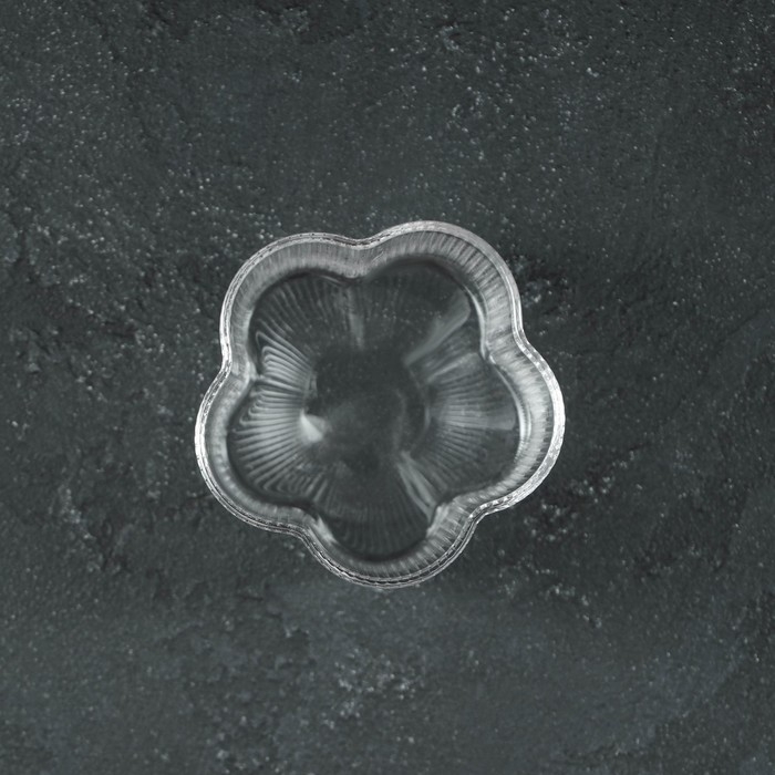 Стакан «Флер», 260 мл, 7×8 см, стекло, прозрачный