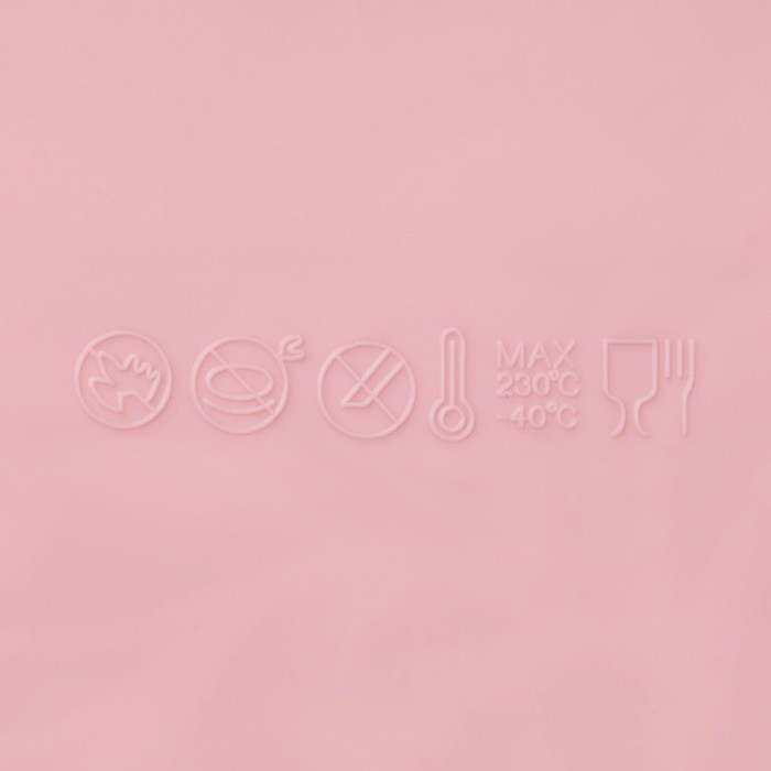 Коврик для айсинга Доляна «Ажур», силикон, 40×10 см, цвет розовый Коврик для айсинга Доляна «Ажур», силикон, 40×10 см, цвет розовый