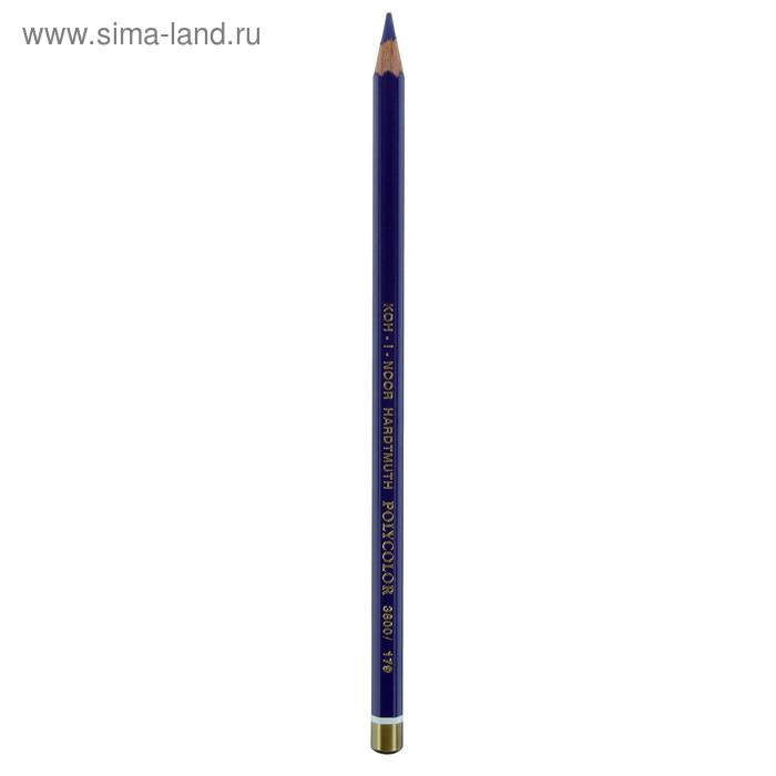 Карандаши художественные PolyColor 3826, 48 цветов, мягкие, в металлическом пенале Карандаши художественные PolyColor 3826, 48 цветов, мягкие, в металлическом пенале