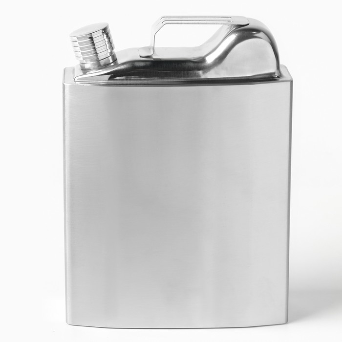 Фляжка для алкоголя и воды, 1.6 л,  Фляжка для алкоголя и воды, 1.6 л, "СССР", нержавеющая сталь, чехол, подарочная, армейская