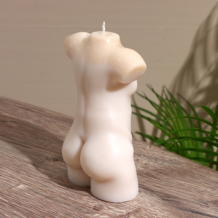 Свеча  Свеча "Мужской торс" 8х4х15 см, соевый воск МИКС