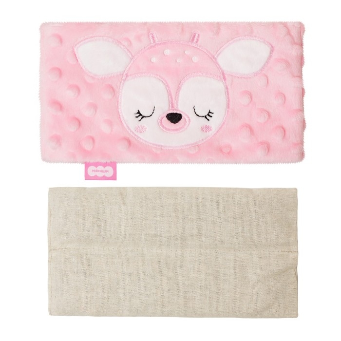 Развивающая игрушка-грелка «Оленёнок», с вишнёвыми косточками