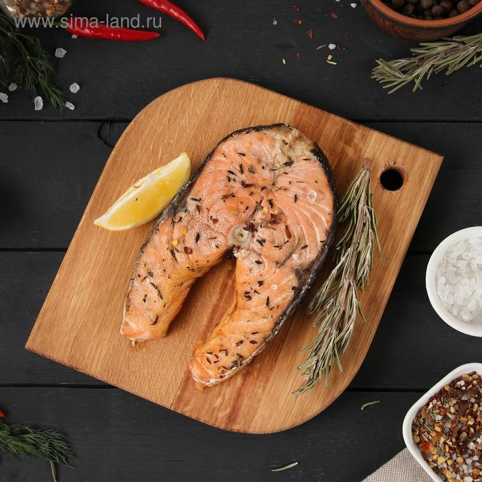 Доска разделочная Mаgistrо «Капля», 20×18×1,2 см, дуб