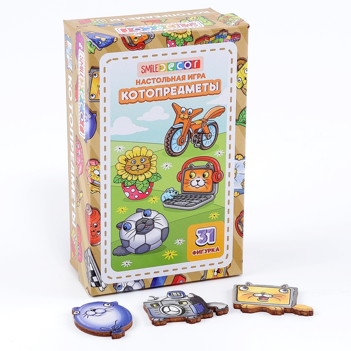 Настольная игра «Котопредметы» Настольная игра «Котопредметы»