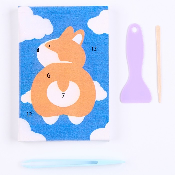 Набор для творчества из массы для лепки «Корги» Набор для творчества из массы для лепки «Корги»