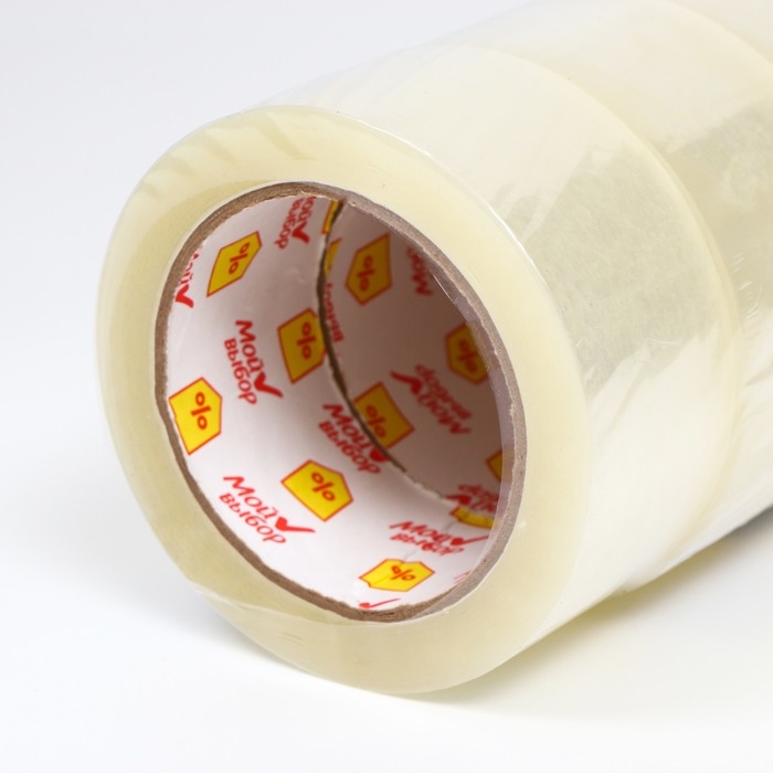 Клейкая лента Клейкая лента "Мой выбор", упаковочная, 47 мм х 100 м, 40 мкм