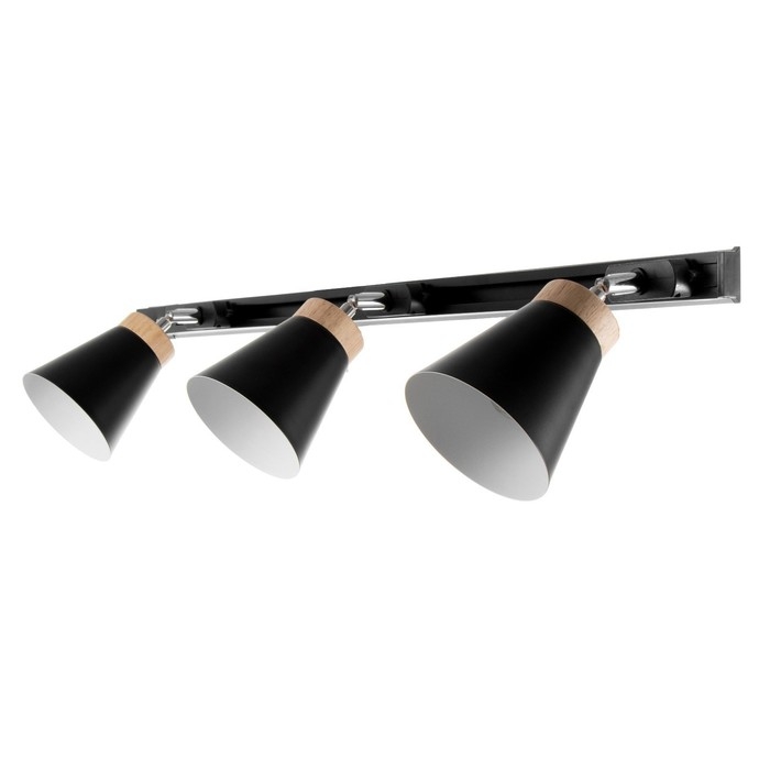 Спот Спот "Риген" 3хЕ27 40Вт черный 100х17х12 см