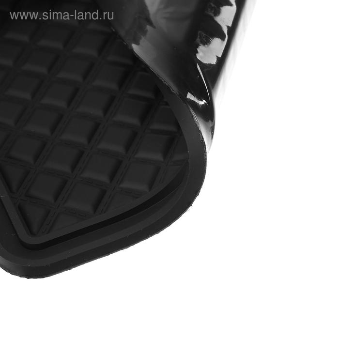 Коврик противоскольязщий 18х14 см, с бортом, черный Коврик противоскольязщий 18х14 см, с бортом, черный