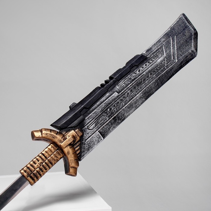 Сувенирное оружие Сувенирное оружие "Двухклинковый меч Таноса", 108см, разборный, пенополистирол