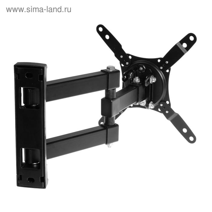 Кронштейн VLK TRENTO-105, для ТВ, наклонно-поворотный, 15-42 Кронштейн VLK TRENTO-105, для ТВ, наклонно-поворотный, 15-42", 60-325 мм от стены, черный