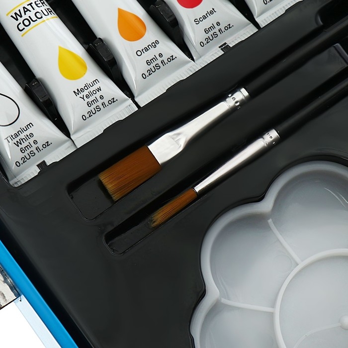 Набор для рисования Calligrata Набор для рисования Calligrata "Космонавт", cиний кейс