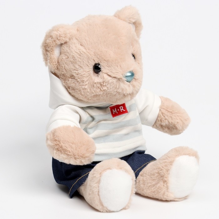 Мягкая игрушка Little Friend, мишка в джинсах и кофте, 23 см Мягкая игрушка Little Friend, мишка в джинсах и кофте, 23 см