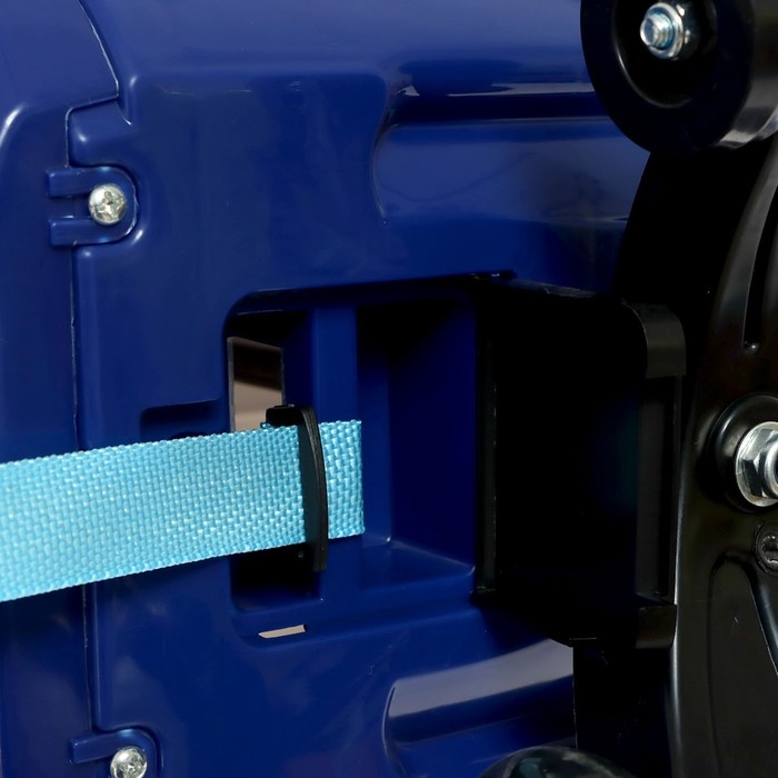 Каталка-толокар «Бибикар», звук, бело-синий Каталка-толокар «Бибикар», звук, бело-синий