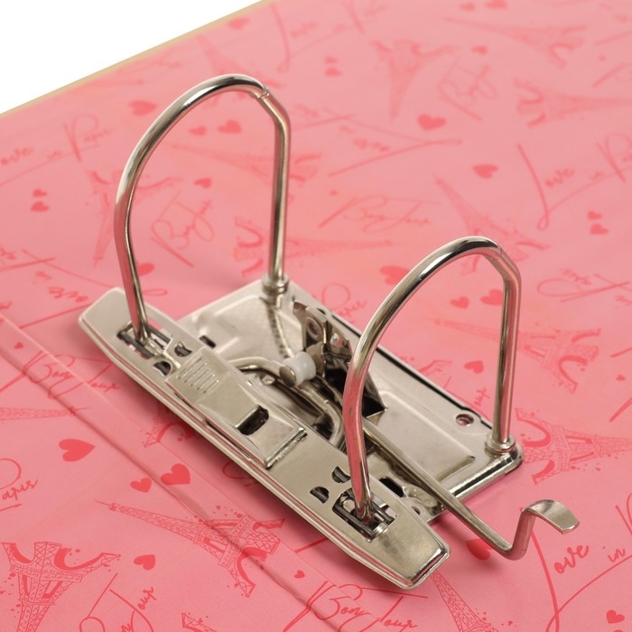 Пaпкa-регистратор А4 75 мм, deVENTE Emmy in Paris, разборный, металлическая окантовка Пaпкa-регистратор А4 75 мм, deVENTE Emmy in Paris, разборный, металлическая окантовка