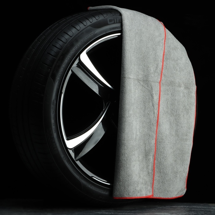 Салфетка из микрофибры пушистая, универсальная, 50 х 80 см, 250 г/м²