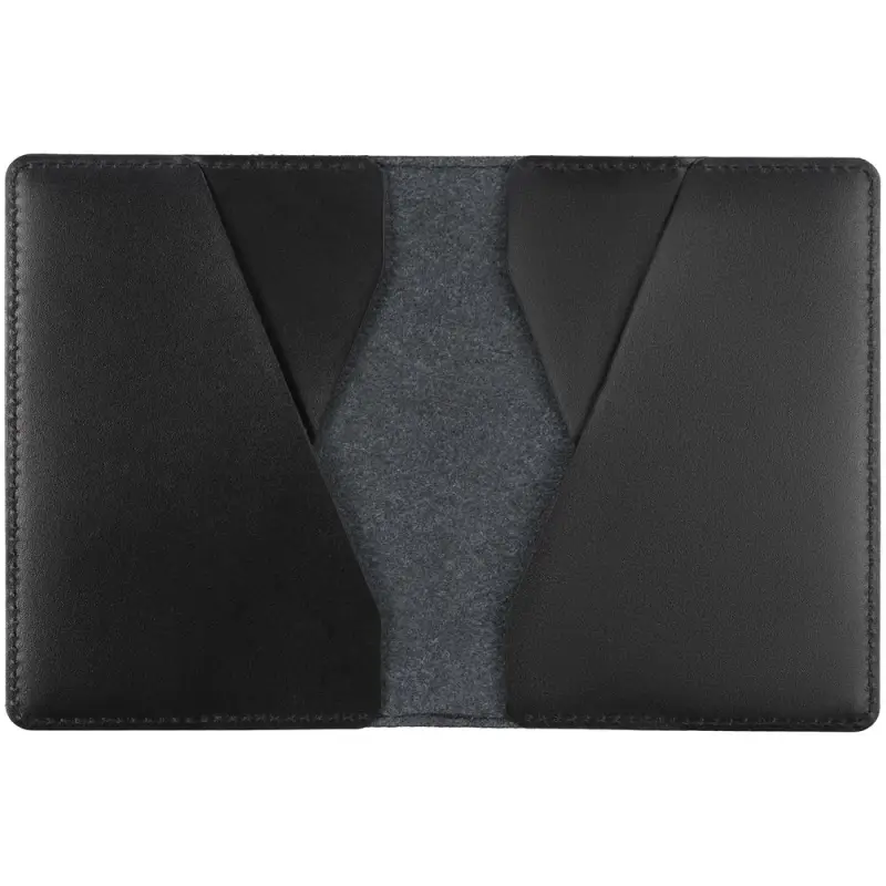 Обложка для паспорта inStream, черная Обложка для паспорта inStream, черная