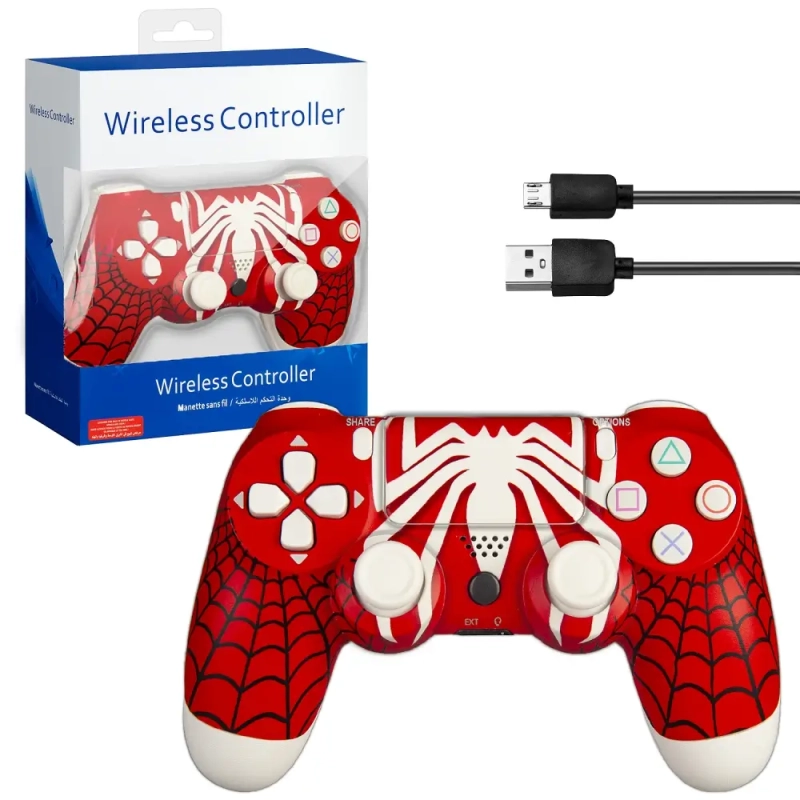 Джойстик PS4 DualShock беспроводной с рисунком №4 Джойстик PS4 DualShock беспроводной с рисунком №4