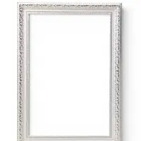 Рама для картин и зеркал Elegance de Lumi, 40&times;60 см, пластик, белая с золотом