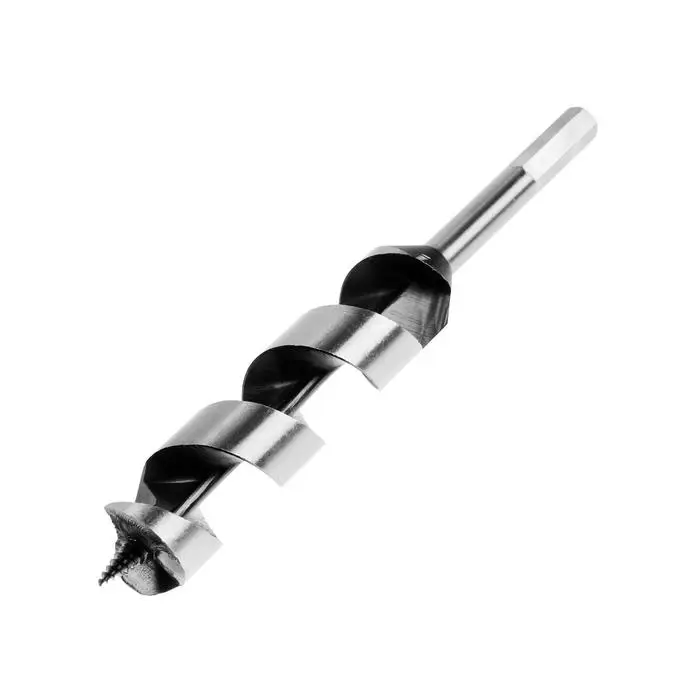 Сверло по дереву шнековое ТУНДРА, шестигранный хвостовик, 32&times;230 мм