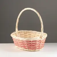 Набор корзин из 3 шт, 39х32х13/36 см, 34х26х11/31 см, 28х20х10/25 см, ива