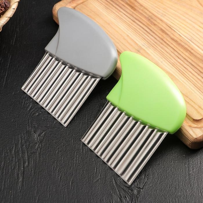 Нож для фигурной резки «Пронто», 11×10 см, цвет МИКС Нож для фигурной резки «Пронто», 11×10 см, цвет МИКС