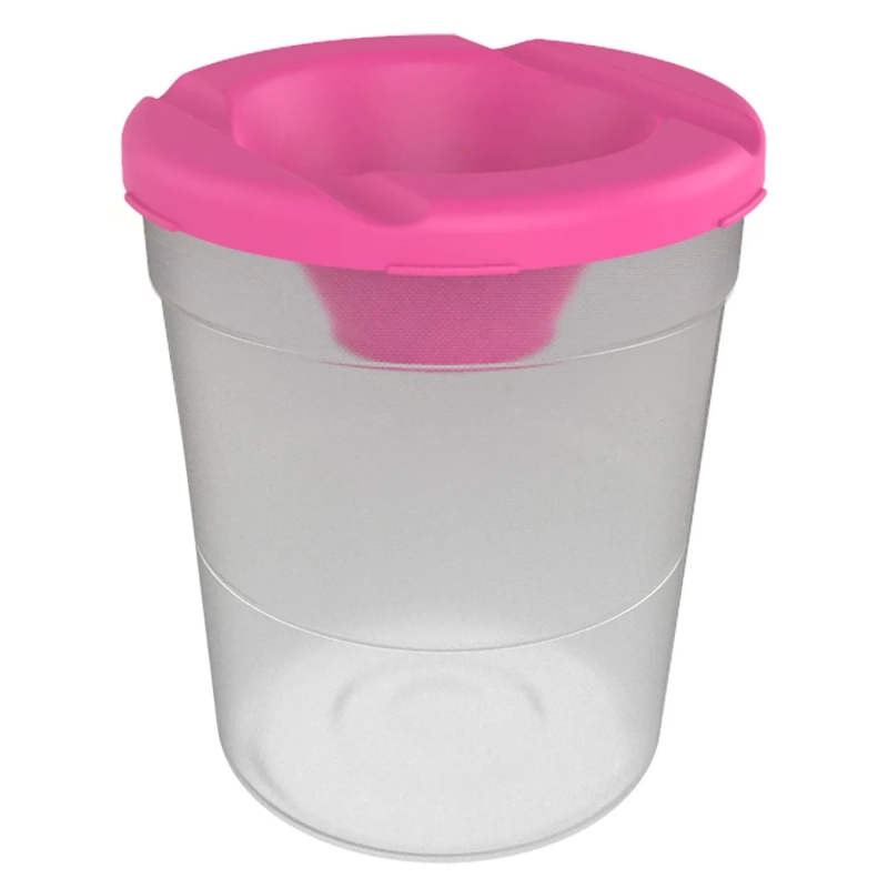 Емкость для воды Луч, большой стакан для рисования ( стакан+крышка)