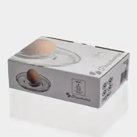 Набор подставок для яиц Paşabah&ccedil;e Basic, 4 шт., стекло, прозрачный