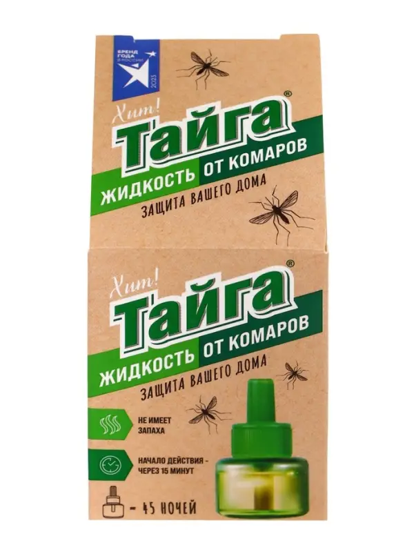 Тайга Хит! Ликвид жидкостной наполнитель от комаров 45 ночей Тайга Хит! Ликвид жидкостной наполнитель от комаров 45 ночей