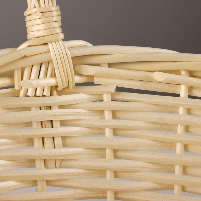 Корзина плетеная, 45х33х12/35 см, лоза Корзина плетеная, 45х33х12/35 см, лоза