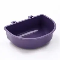 Переноска для животных с сеткой и миской пластиковая 44 х 31 х 27 см, чёрная Переноска для животных с сеткой и миской пластиковая 44 х 31 х 27 см, чёрная