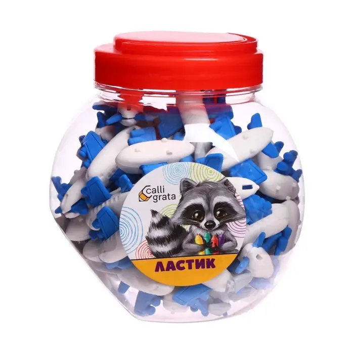 Ластик фигурный Ластик фигурный "Самолет", МИКС