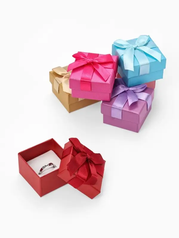 Набор коробочек подарочных 6 шт. под кольцо &laquo;Палетка&raquo;,5&times;5, цвет МИКС (4573908)