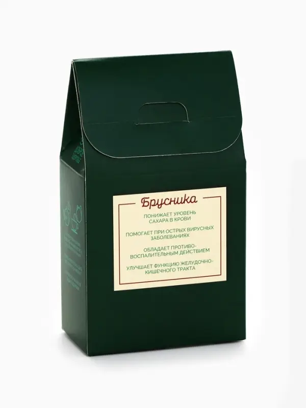 Ягодно-травяной чай &laquo;Общеукрепляющий&raquo;: брусника, шиповник, чабрец, красная рябина, арония, 50 г