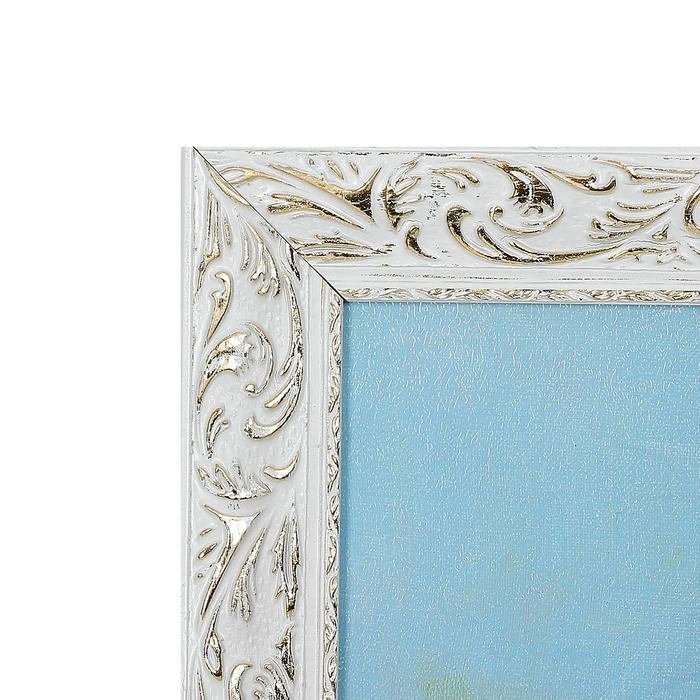 Картина "Пионы в корзине" 67х107 см рамка микс