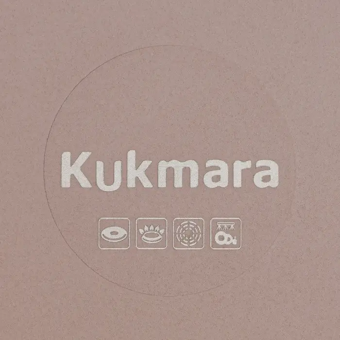 Кастрюля KUKMARA Stella, 4.2 л, d=25.5 см, со стеклянной крышкой, антипригарное покрытие, литой алюминий, коричневая