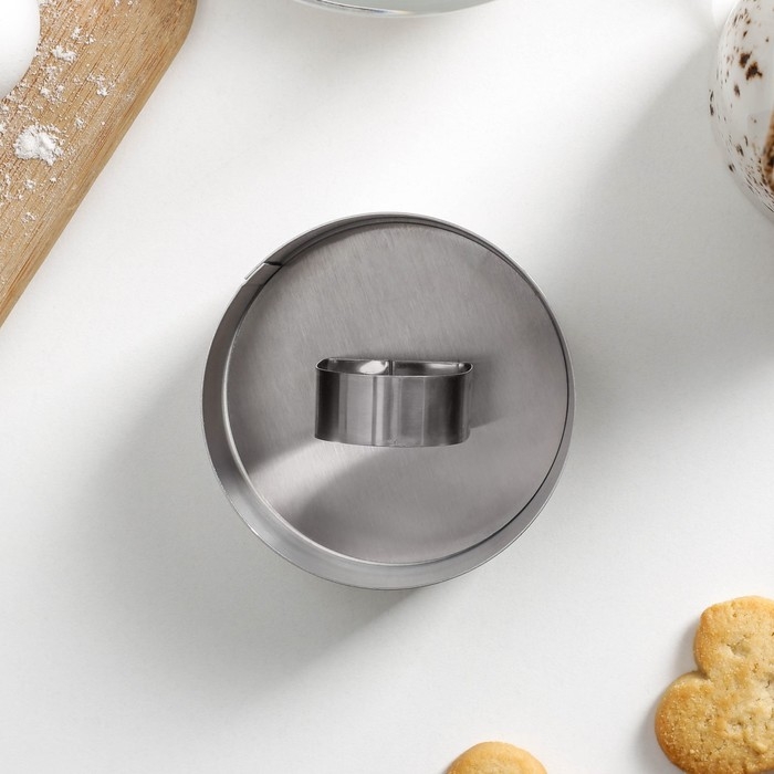 Форма для выкладки с прессом и трафаретом «Любовь», 8×4 см Форма для выкладки с прессом и трафаретом «Любовь», 8×4 см