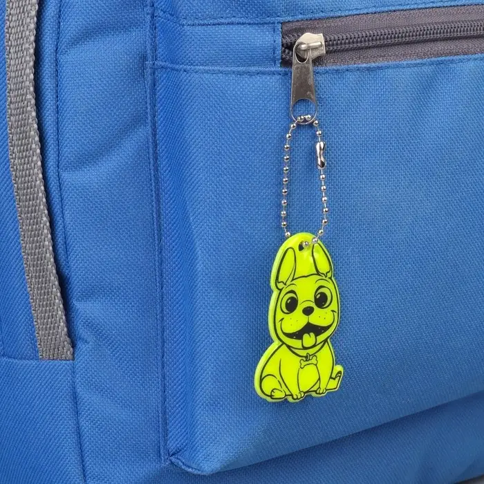 Светоотражающий элемент «Бульдог», двусторонний, 3.6×5.7 см, МИКС Светоотражающий элемент «Бульдог», двусторонний, 3.6×5.7 см, МИКС