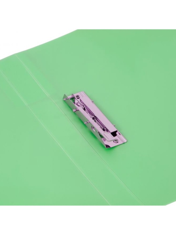 Папка с пружинным скоросшивателем А4, 700 мкм, 27 мм, Calligrata TOP Pastel, внутренний и торцевой карман, до 180 листов, фисташковый Папка с пружинным скоросшивателем А4, 700 мкм, 27 мм, Calligrata TOP Pastel, внутренний и торцевой карман, до 180 листов, фисташковый