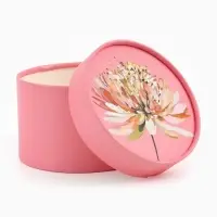 Коробка подарочная круглая &laquo;Цветок&raquo;, 13&times;8.5 см