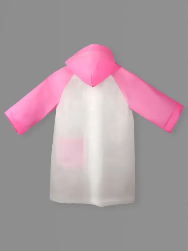 Дождевик детский &laquo;Гуляем под дождём&raquo;, рост 110-122 см, ЭВА 125 г, розовый