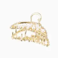 Краб для волос "Абриль" 6 см, золото Краб для волос "Абриль" 6 см, золото