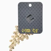 Брошь &laquo;Жар-птица&raquo; волшебная, стразы, цетная в золоте