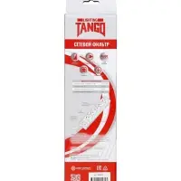 Сетевой фильтр TANGO, 5 гнезд с 2&times;USB, 1,8м, 10 А, 2200 Вт, с з/к, черный