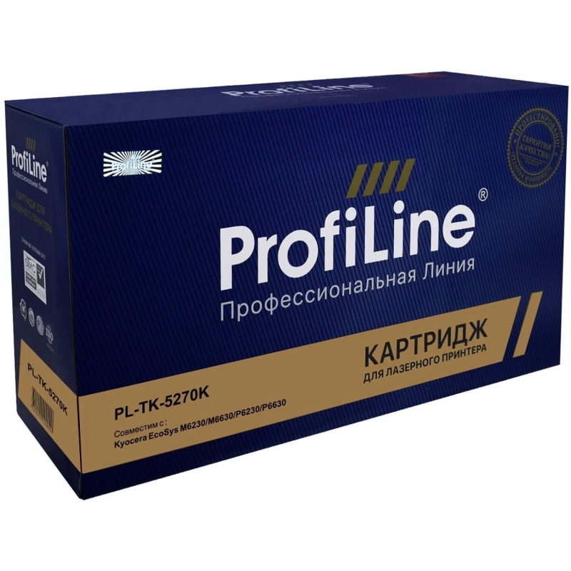 Тонер-картридж ProfiLine TK-5270K чер. для Kyocera P6230/6630