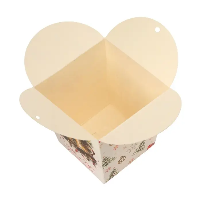 Бонбоньерка, новогодняя подарочная упаковка «Новогодние Колокольчики», 7.5×8×7.5 см Бонбоньерка, новогодняя подарочная упаковка «Новогодние Колокольчики», 7.5×8×7.5 см