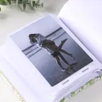 Фотоальбом 100 фото "Нежные цветы" 10X15см, бум.карм.с мемо, клеевой пер-т