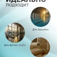 Фен LGE-006, 1300 Вт, настенный, 2 скорости, крепление, белый