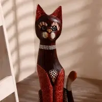 Сувенир дерево "Кошка" 50 см