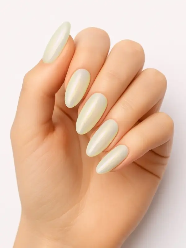 Жидкая втирка для ногтей, 5 мл, жёлтая