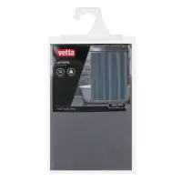 Шторка для ванной тм VETTA Ромбы, с утяжелителем, полиэстер 80 г/м2, 180x180 см, 3 цвета